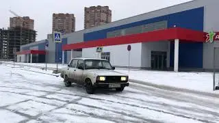 Зимний дрифт жалкая пародия на красное кольцо