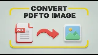 Beginners Guide: Convert PDF to Images (PNG and JPG formats) FREE