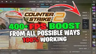 This is The Video For CS2 BEST FPS Boost SETTINGS ( 100% Working )