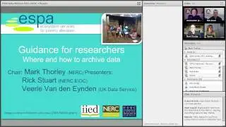 All Presentations - Mark Thorley, Veerle van den Eynden & Rick Stuart