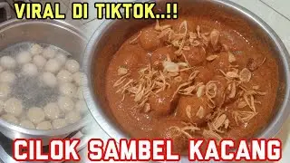 CARA MEMBUAT CILOK SAMBEL KACANG  VIRAL TIKTOK‼️