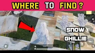Snow ghillie siut in training mode | Pubg mobile