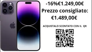 Apple iPhone 14 Pro Max (128 GB) - Viola scuro #shorts SCONTATO DEL 16%