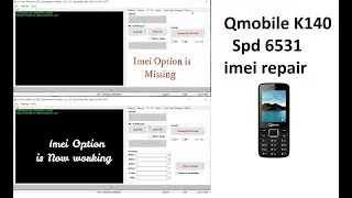 Cm2 Spd 1.58 imei not showing Solution + Qmobile k140 Spd 6531 imei repair by Software bare