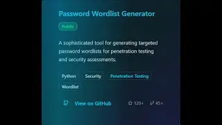 Random Password Wordlist Generator
