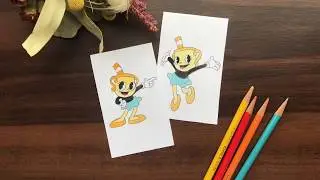 How to Draw Ms. Chalice - A Rubber Hose Tutorial