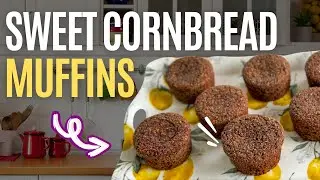 Sweet Cornbread Muffins Recipe - Pair them with vegan chili or soup and cozy up!