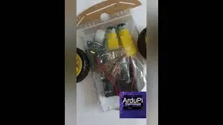 Chassi completo para carro robô para Arduino ou RaspberryPi