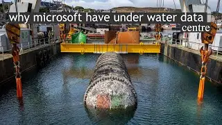 Why microsoft have under water data centres ?