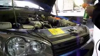 Установка  штатных противотуманных фар на Калину   11183
