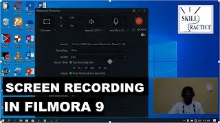 How to use Screen Recorder in filmora. |in Hausa| Yadda ake screen record a Filmora.
