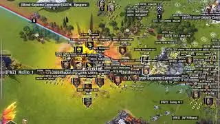 CRAZY MASSIVE WAR GOTH VS FWZ 😈 | ROME LEGENDARY I - WARPATH