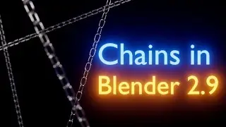 How To Make Chains Super Fast - Blender 2.9