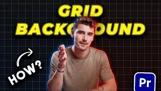 How to Create Iman Gadzhi Style Grid Background in Premiere Pro