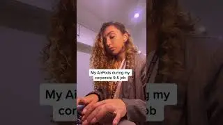 Getting through the work day like 🥲👩‍💻🎶🙃 