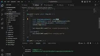 JWT Authentication using React and Express JS | Explained in Tamil
