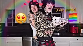 jake and Johnnie being gay for each other