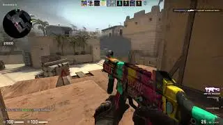 CS:GO UMP Triple Kill w/ Failed Jump Kill Attempt