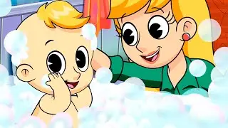 Hora de Baño, Johny Johny El Bebé | Canciones infantiles - Canción del baño