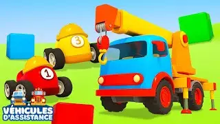 L'automne arrive ☔ Un garage pour les petites voitures. Dessin animé pour enfants