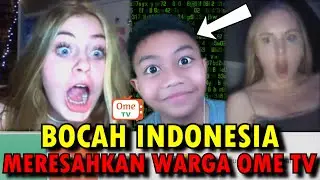 HEBOH!!! BOCIL INI BIKIN WARGA INTERNASIONAL TERCENGANG 🤣 - OME TV INTERNASIONAL