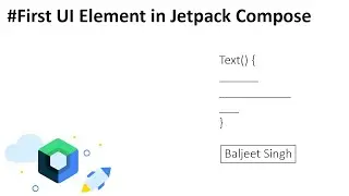 First UI Element in Jetpack Compose