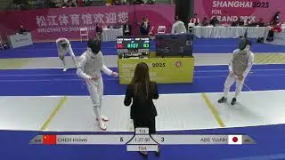 2025 145 T64 14 M F Individual Shanghai CHN GP 6 CHEN CHN vs ABE JPN