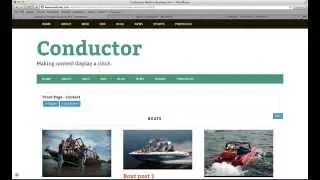 How to exclude a WordPress post in a Conductor display