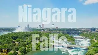 Niagara Falls - United States (4K drone footage)
