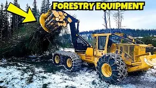 Forestry Equipment and Machines Working, Future of Logging Technology