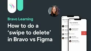 How to do a ‘swipe to delete’ in Bravo Studio vs Figma