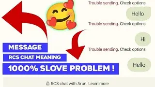 trouble sending check option. Tech arun al