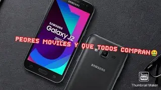 TOP 5 PEORES MÓVILES QUE TODOS COMPRAN 😬