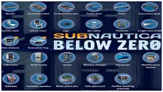 How To Get All These Amazing Blue Prints! Subnautica Below Zero!