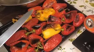 🫑 ТАКОЙ ПЕРЕЦ СКОЛЬКО НИ ГОТОВЬ - ВСЕГДА МАЛО!!! ЗАПЕЧЕННЫЙ ПЕРЕЦ ПО-БОЛГАРСКИ на зиму!!!