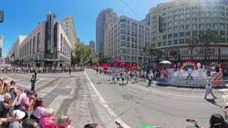 San Francisco Gay Pride Parade Clip 360 Video