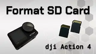 How to Format SD Card on dji Action 4