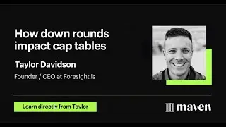 How down rounds impact cap tables (modeling anti-dilution)