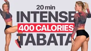BURN FAT In 20 Min - TABATA HIIT Workout [At Home | No Equipment]