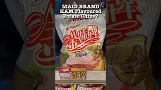 Maid Brand Ham Flavoured Potato Chips Carlbee in Hong Kong, is it good? #food