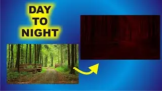 How to Change A Picture From Day To Night In Coreldraw | Coreldraw Tutorial