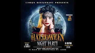 PROMO  HALLOWEEN NIGHT PARTY PARA REDES SOCIALES
