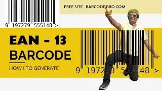 EAN-13 Barcode  Image Generator Free Site Barcode Bro Dot Com