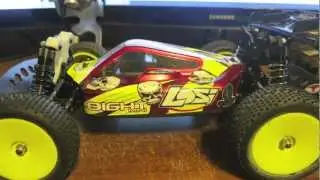 Losi Mini 8ight Upgrades Installed