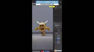 How to Move the Camera Quickly in Blender! 