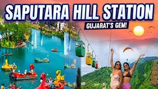 Saputara Hill Station l Saputara Tourist Places | Saputara Lake l Gira Waterfalls Dang l Vlog l 