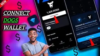 DOGS Airdrop - How to connect wallet with DOGS Airdrop🙊
