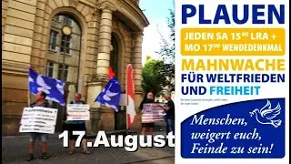 Mahnwache für Frieden und Freiheit