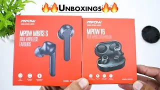 Mpow T6 & Mpow Mbits S True Wireless (TWS) Earbuds/Earphones Unboxing🔥