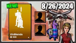*NEW* VicBlends emote, EASY Stormblade mission, stuff